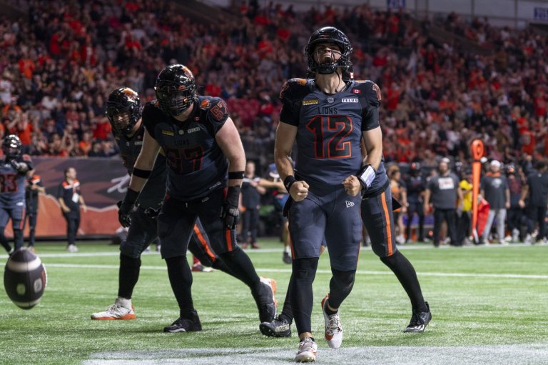 B.C. Lions rebound with decisive 38-27 win over Ottawa Redblacks | iNFOnews.ca