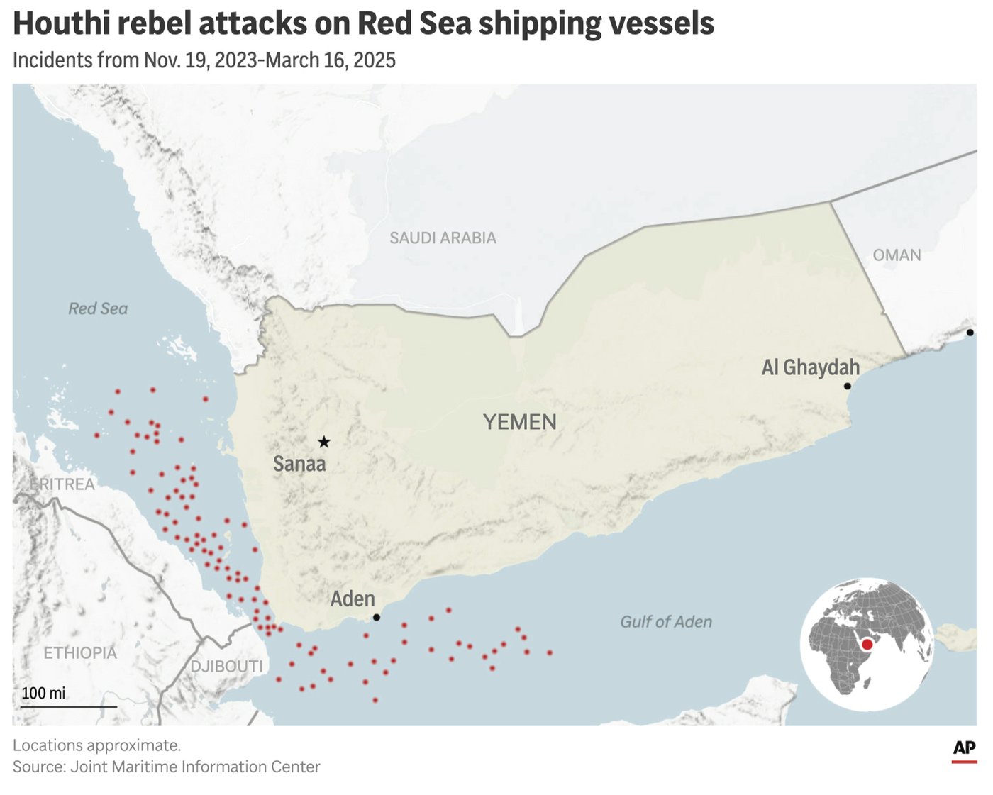 Trump warns Iran it will face 'consequences' of further attacks from Yemen's Houthi rebels | iNFOnews.ca