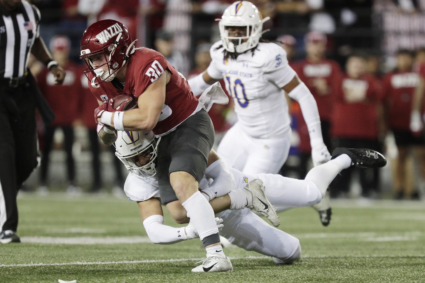 Dylan Paine, John Mateer rally Washington State to wild 54-52 victory over San Jose State in 2OT | iNFOnews.ca