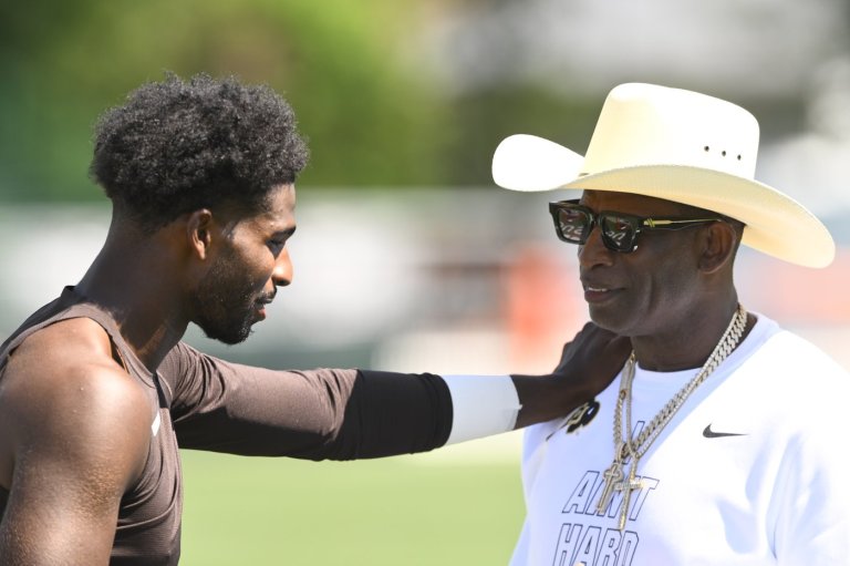 From 'stay away' to the bleachers: Deion Sanders visits Browns' camp as Shedeur vies for starting QB | iNFOnews.ca
