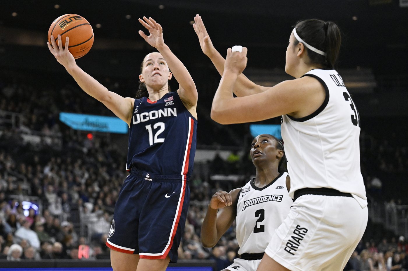 No. 5 UConn beats Providence 77-40 to extend its Big East regular-season win streak to 33 games | iNFOnews.ca