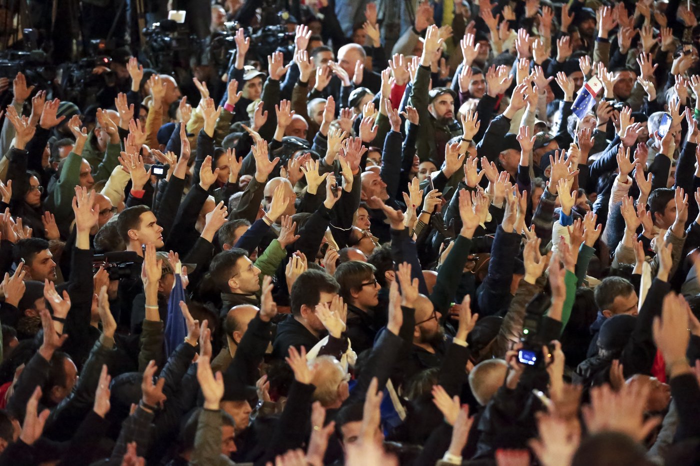 Tens of thousands rally in Georgia to denounce the parliamentary election they say was rigged | iNFOnews.ca