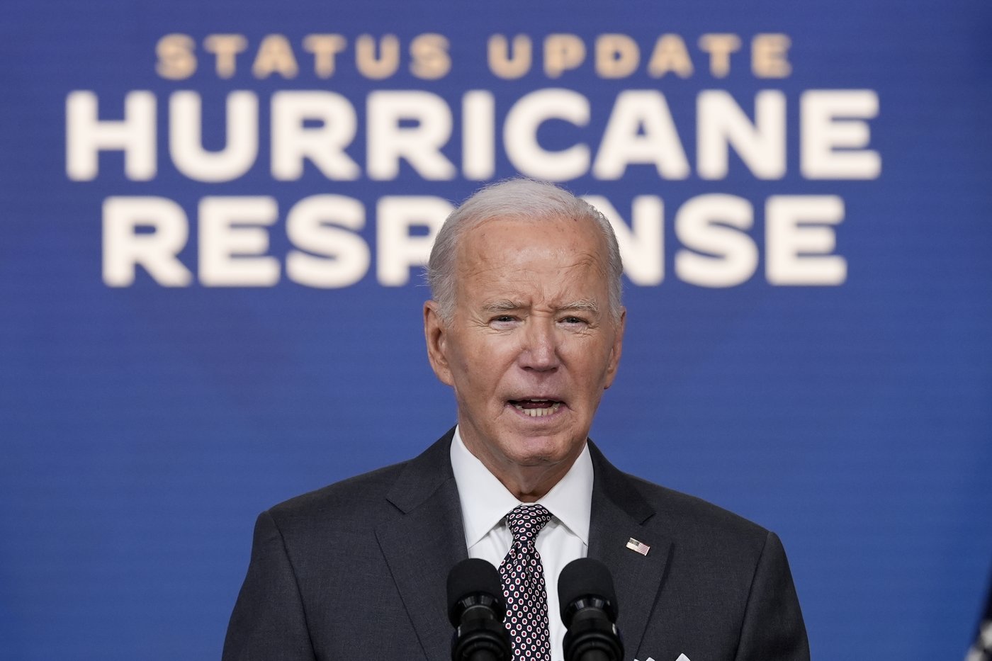 Biden tells Trump to 'get a life, man' and stop storm misinformation | iNFOnews.ca