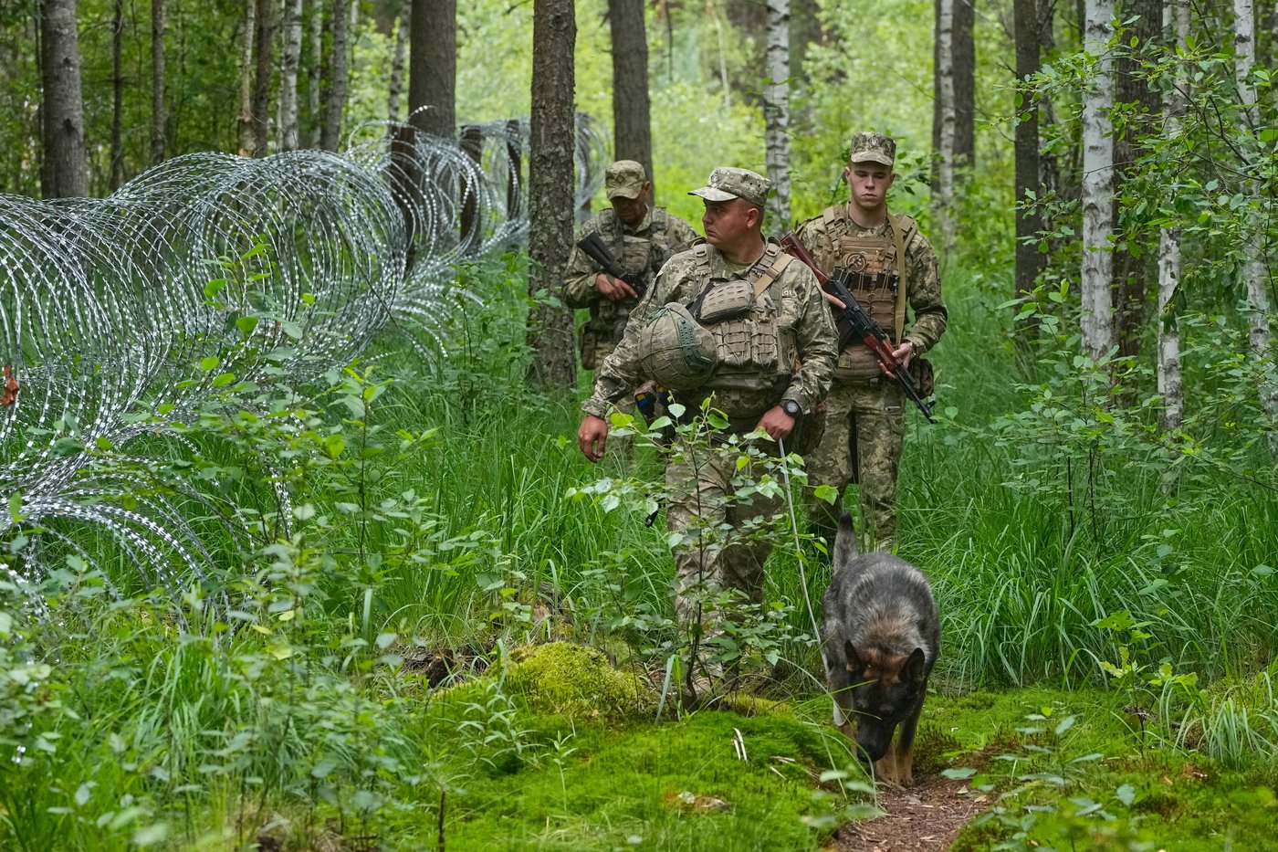 Ukraine is still fortifying its border with Belarus years after Russia invaded from there | iNFOnews.ca Ukraine is still fortifying its border with Belarus years after Russia invaded from there | iNFOnews.ca