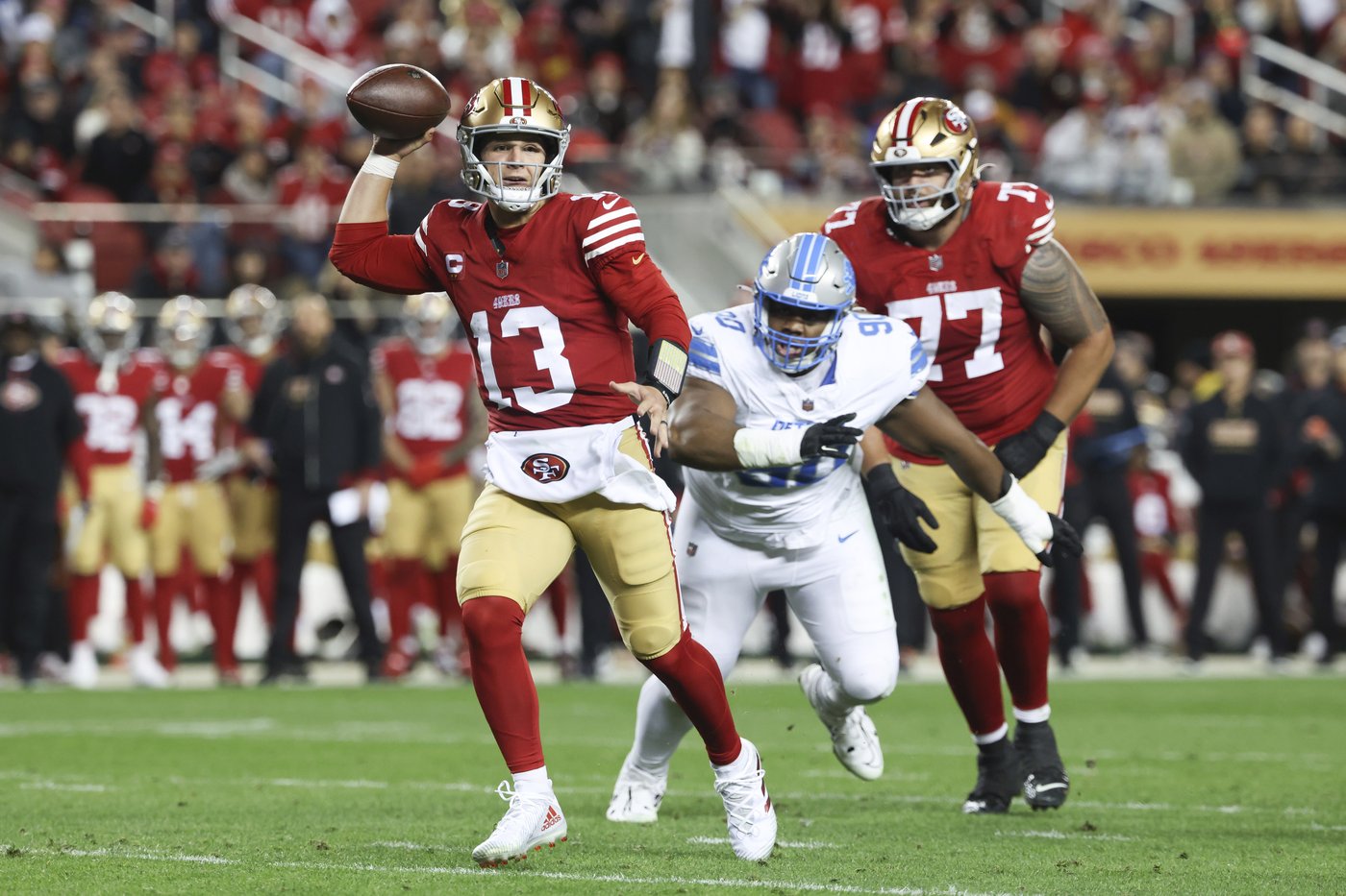 Lions beat the 49ers 40-34 in a tune-up for Week 18 division showdown | iNFOnews.ca Lions beat the 49ers 40-34 in a tune-up for Week 18 division showdown | iNFOnews.ca