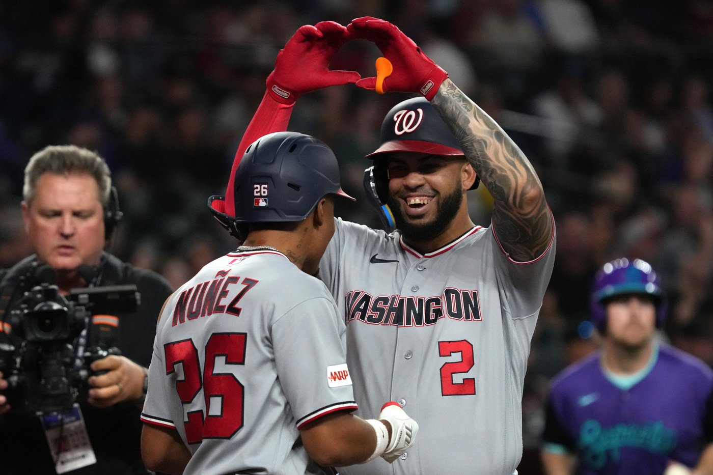 García hits 1st grand slam for his 2nd HR of game in Nationals' 14-1 romp over Diamondbacks | iNFOnews.ca García hits 1st grand slam for his 2nd HR of game in Nationals' 14-1 romp over Diamondbacks | iNFOnews.ca