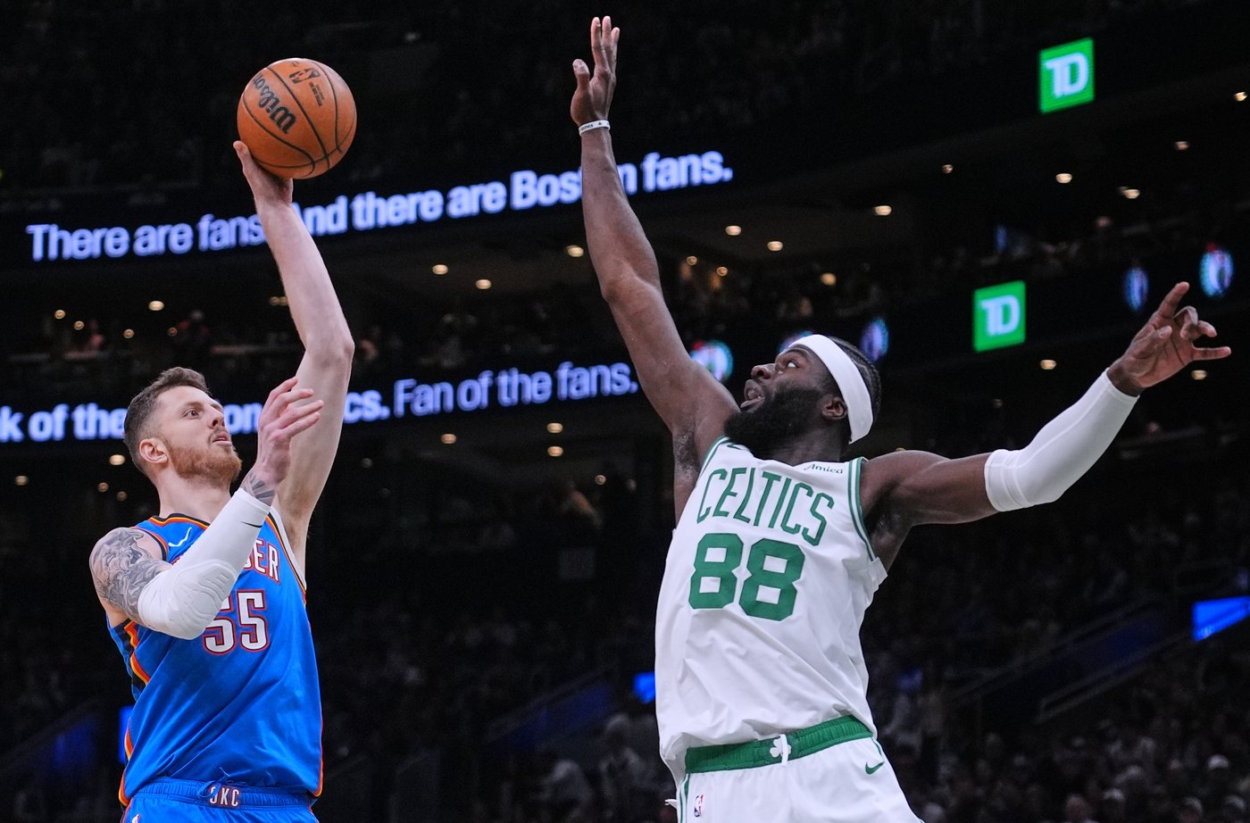 Brown scores 31 as Celtics rally to beat Thunder 119-109, snapping OKC’s 12-game win streak | iNFOnews.ca Brown scores 31 as Celtics rally to beat Thunder 119-109, snapping OKC’s 12-game win streak | iNFOnews.ca