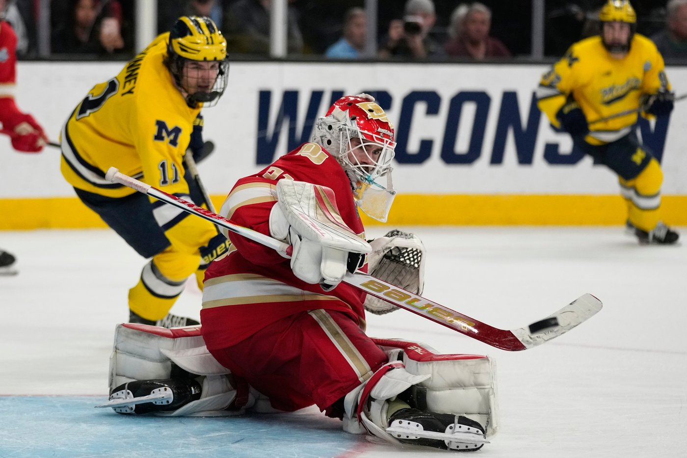 Kent Anderson’s 2-OT winner lifts Denver past Michigan 4-3 in Frozen Four thriller | iNFOnews.ca Kent Anderson’s 2-OT winner lifts Denver past Michigan 4-3 in Frozen Four thriller | iNFOnews.ca
