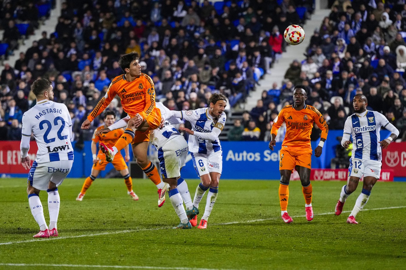 Real Madrid beats Leganes 3-2 to reach Copa semifinals on García's goal in stoppage time | iNFOnews.ca Real Madrid beats Leganes 3-2 to reach Copa semifinals on García's goal in stoppage time | iNFOnews.ca