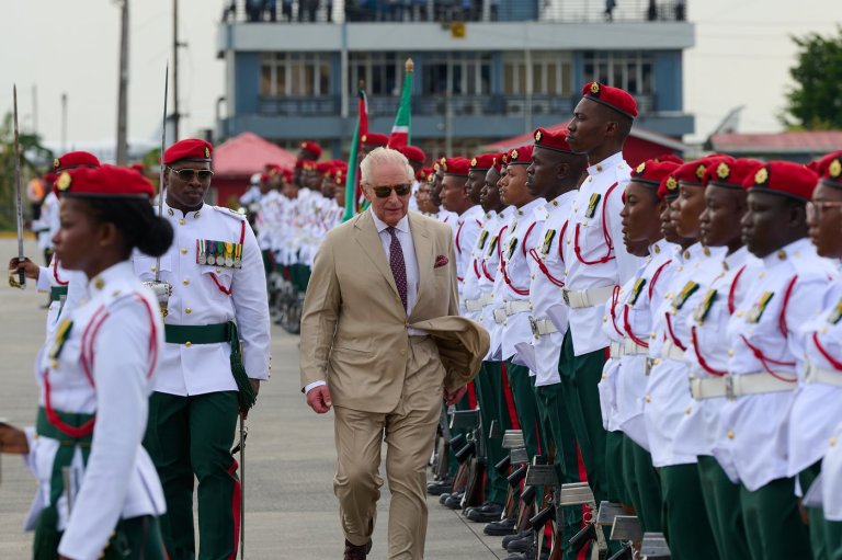 King Charles III arrives in Guyana as part of official 9-day Caribbean trip | iNFOnews.ca