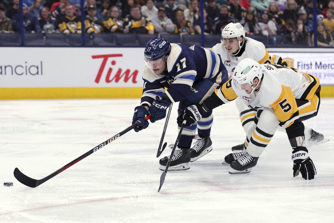 Blue Jackets rout the Penguins 6-2 to snap a 6-game skid | iNFOnews.ca