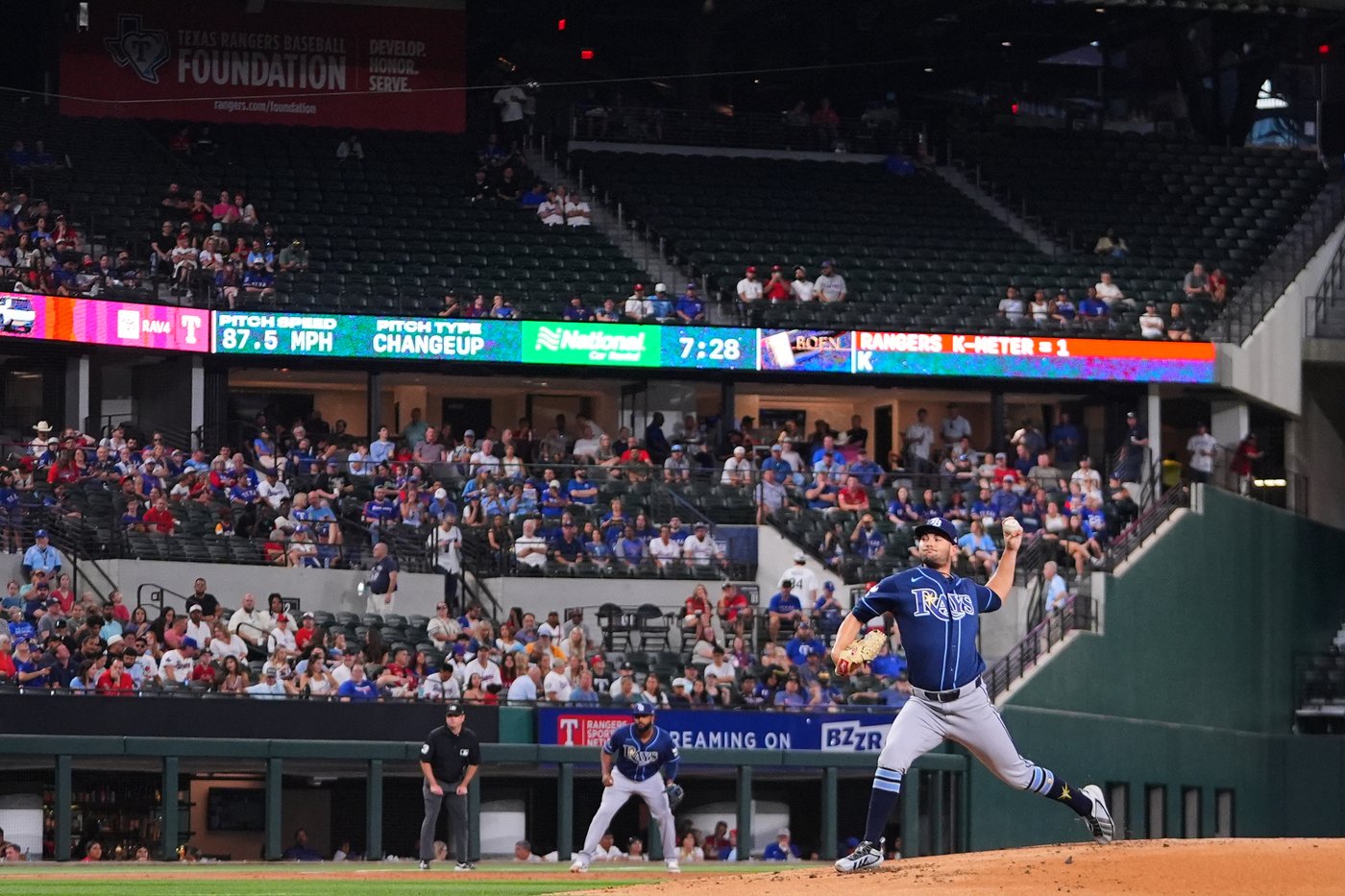 Cal Quantrill continues strong run, Corey Seager homers as Rangers blank Rays 6-0 | iNFOnews.ca