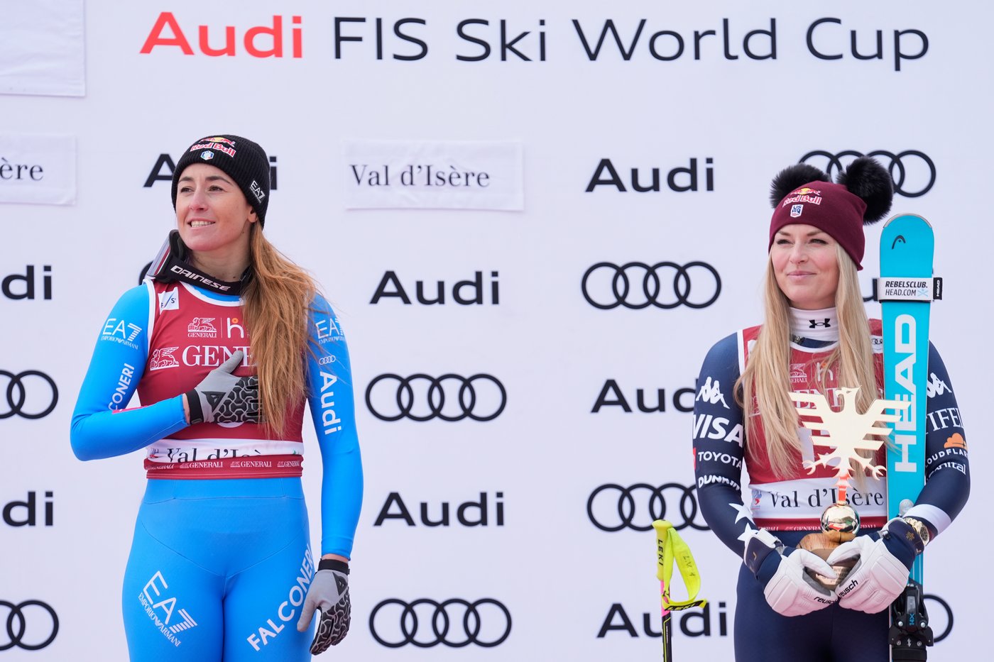 Sofia Goggia gets overdue World Cup win in super-G and Lindsey Vonn is third | iNFOnews.ca
