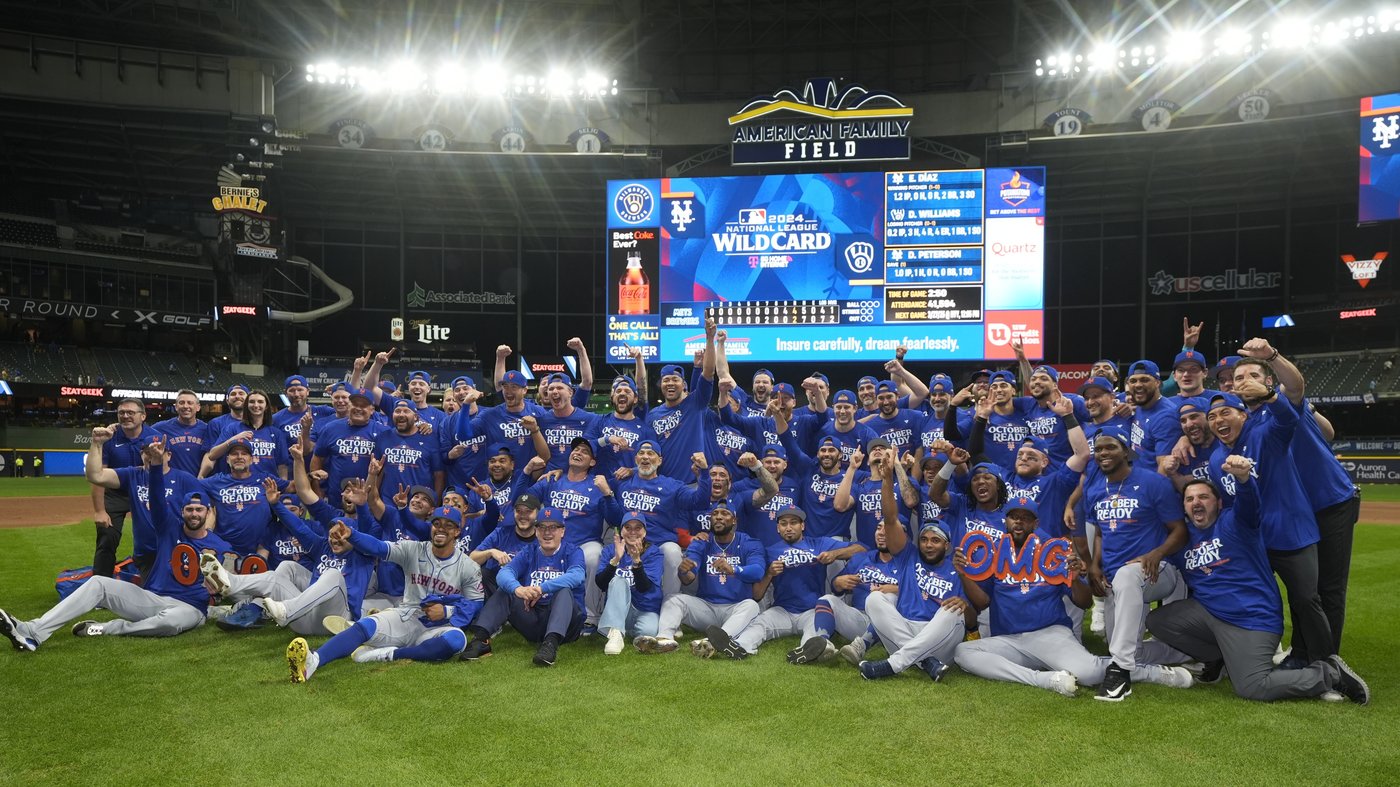 Mets advance in playoffs with 4-2 win over Brewers as Alonso homers to spark 9th-inning rally | iNFOnews.ca