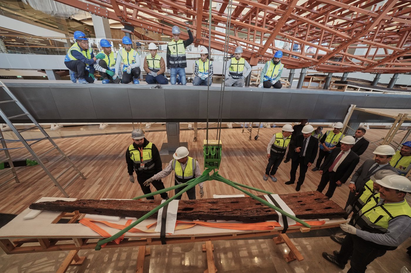Ancient Egyptian pharaoh's boat is being reassembled in public at the Grand Egyptian Museum | iNFOnews.ca Ancient Egyptian pharaoh's boat is being reassembled in public at the Grand Egyptian Museum | iNFOnews.ca
