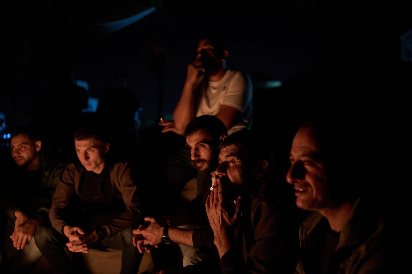 Photos show West Bank Palestinians keeping watch at night as settler violence grows | iNFOnews.ca