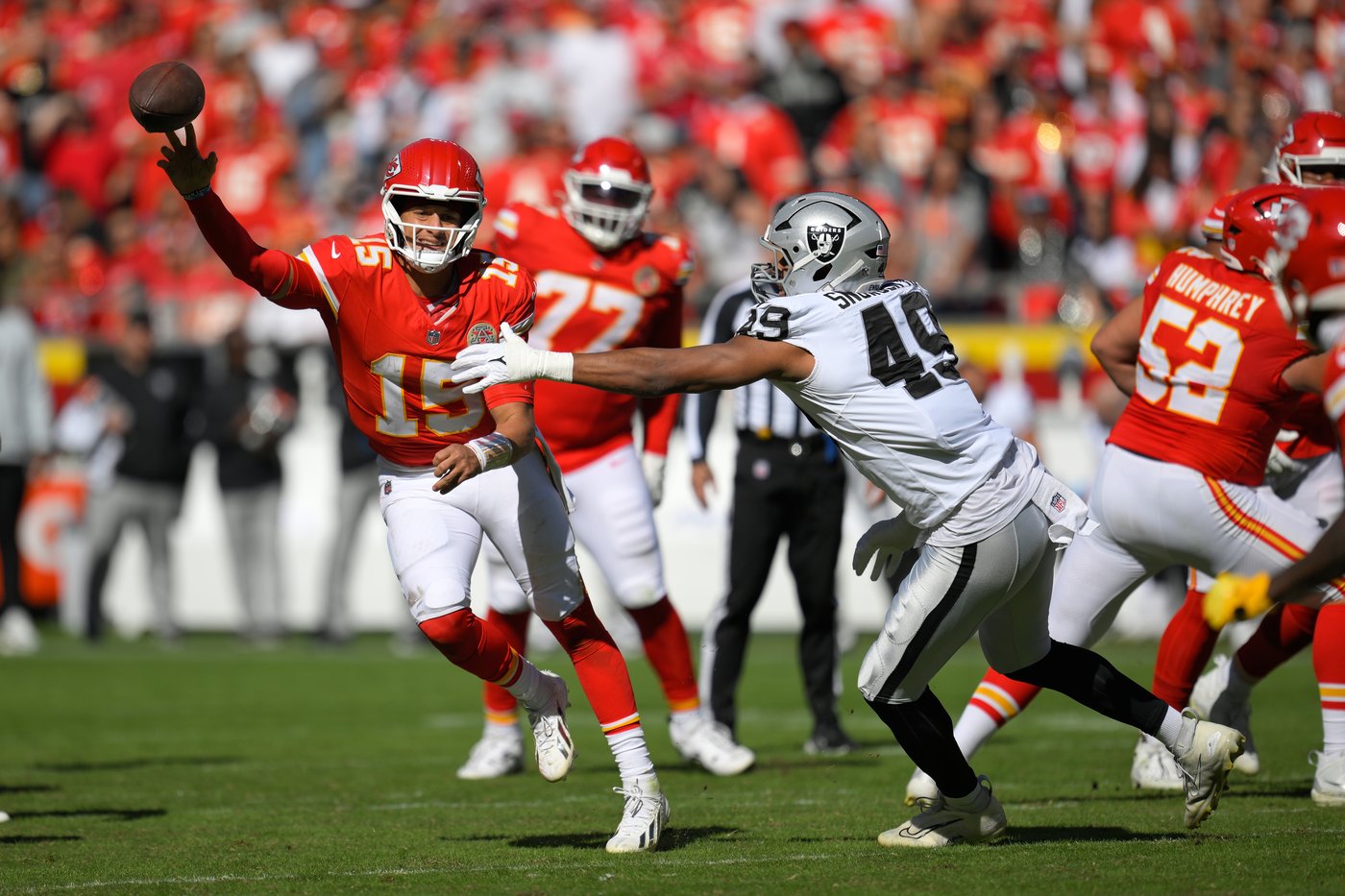 Chiefs and Commanders clash: Mahomes on fire, Washington in desperation mode on Monday night | iNFOnews.ca Chiefs and Commanders clash: Mahomes on fire, Washington in desperation mode on Monday night | iNFOnews.ca