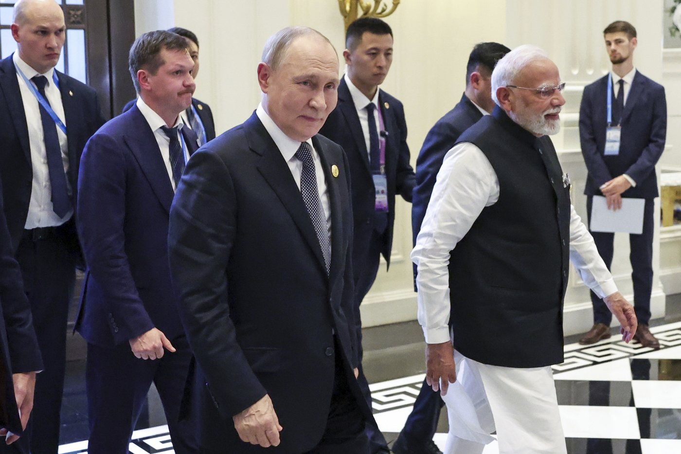 Modi and Putin affirm special relationship as India faces steep US tariffs over Russian oil imports | iNFOnews.ca