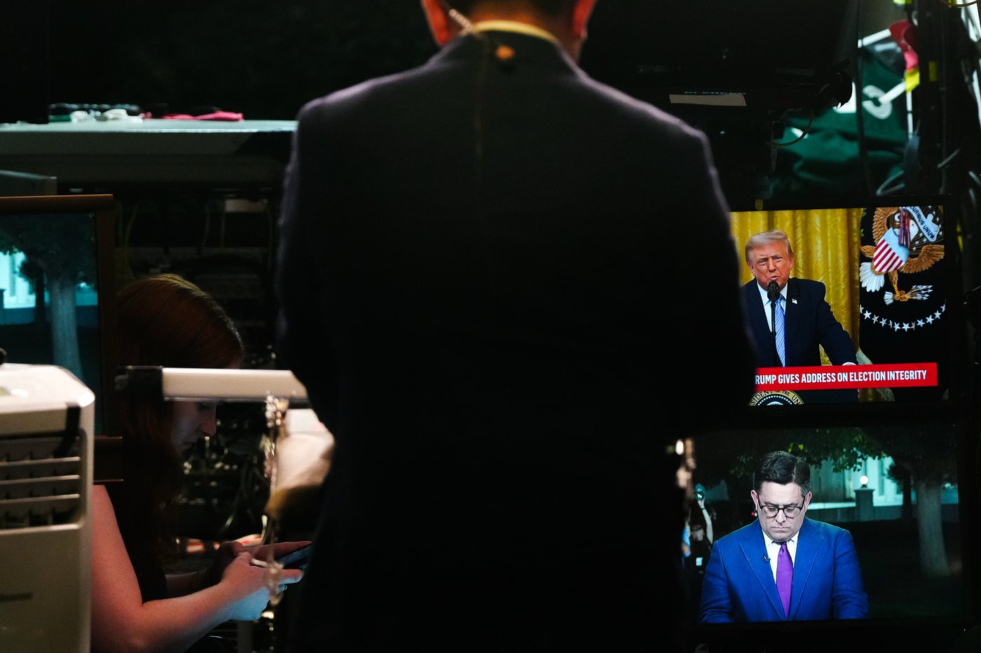 To air or not to air? Nation's TV networks struggle to find the right balance for Trump speech | iNFOnews.ca