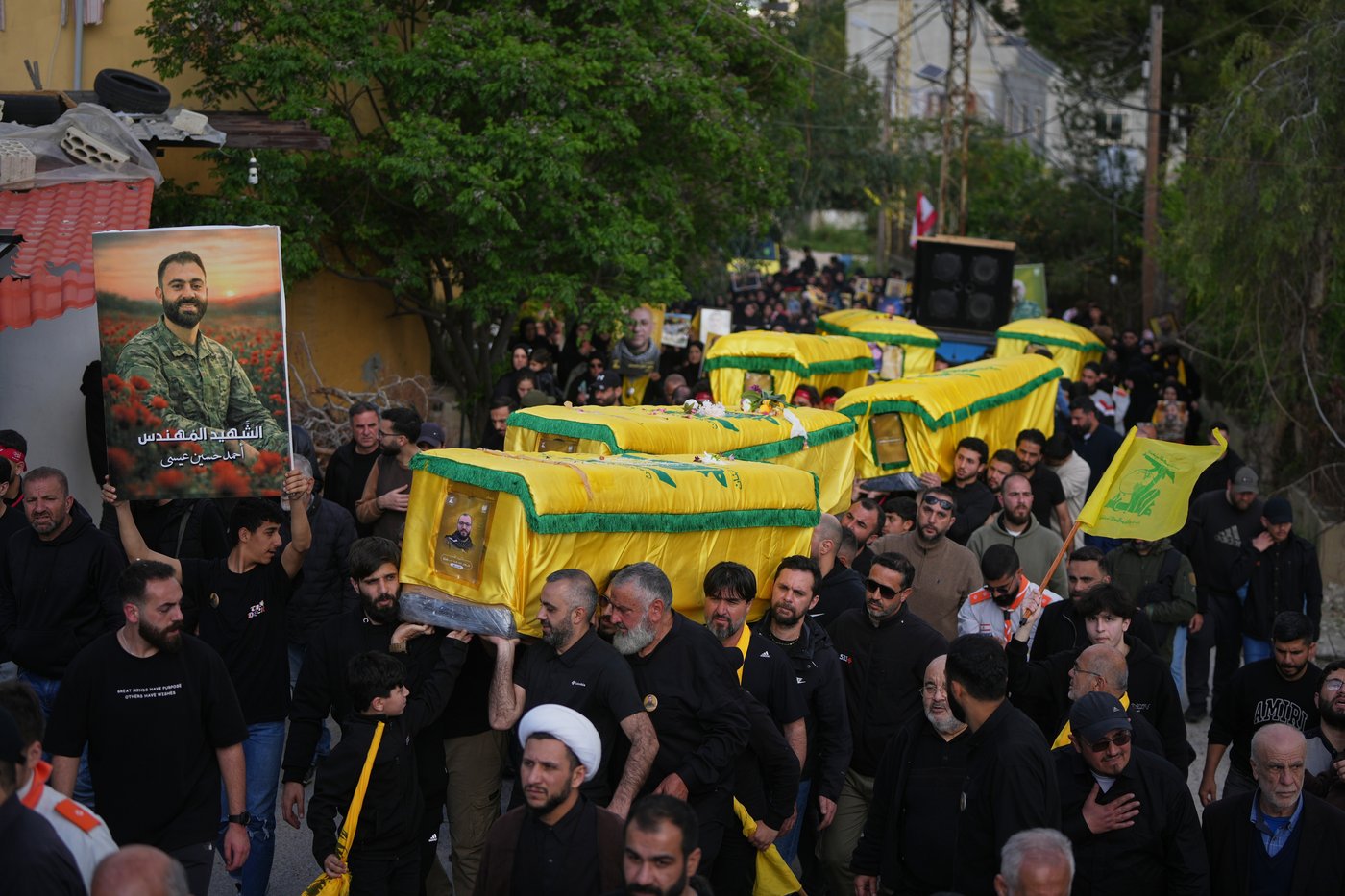 Photos show funerals in Lebanon for Hezbollah fighters, civilians killed before ceasefire | iNFOnews.ca