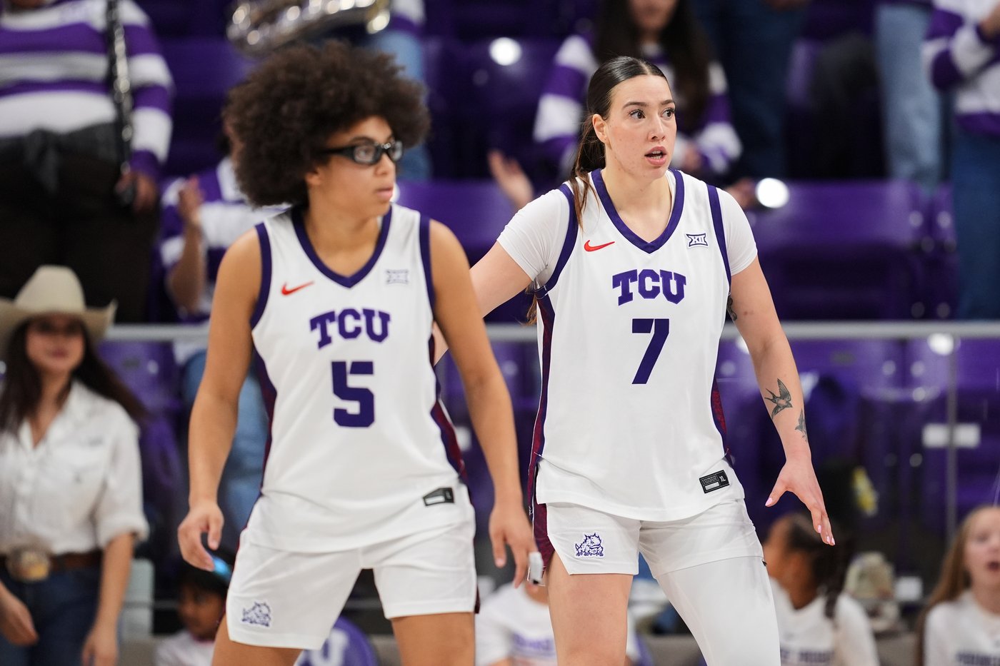 Olivia Miles and Marta Suarez teamed up at TCU and trying to get past Sweet 16 in March Madness | iNFOnews.ca