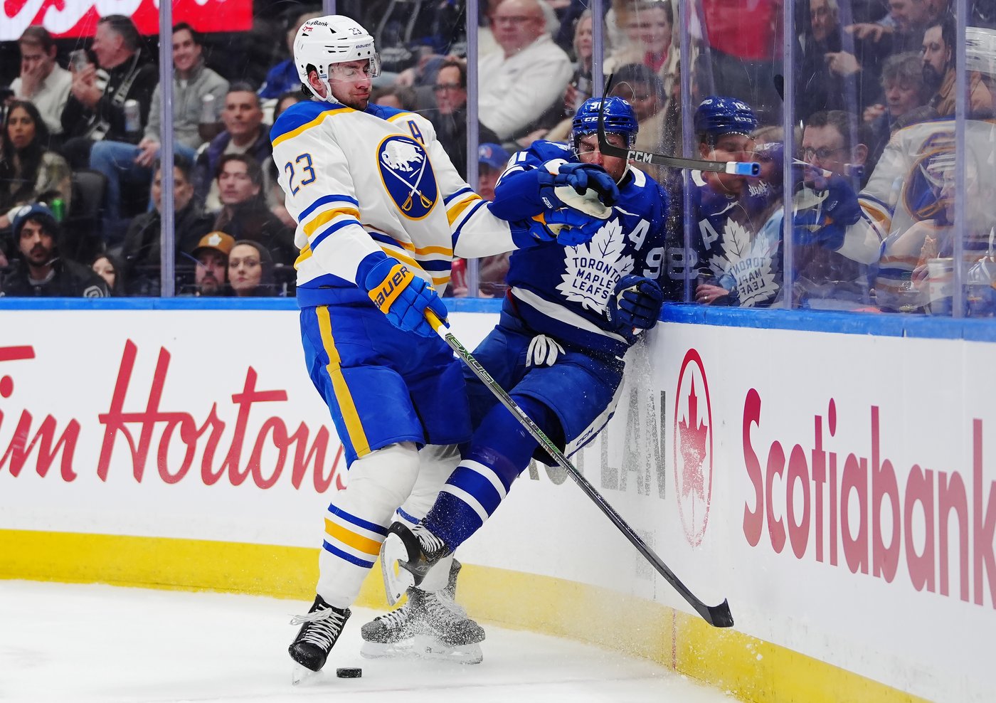 Dahlin's first hat trick leads Buffalo Sabres over slumping Toronto Maple Leafs 7-4 | iNFOnews.ca Dahlin's first hat trick leads Buffalo Sabres over slumping Toronto Maple Leafs 7-4 | iNFOnews.ca