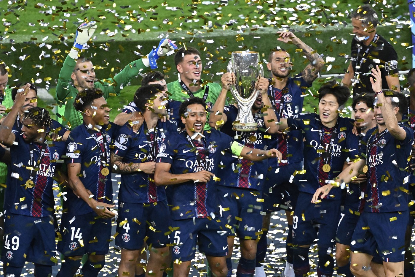 PSG beats Tottenham in penalty shootout to win UEFA Super Cup after late rally | iNFOnews.ca