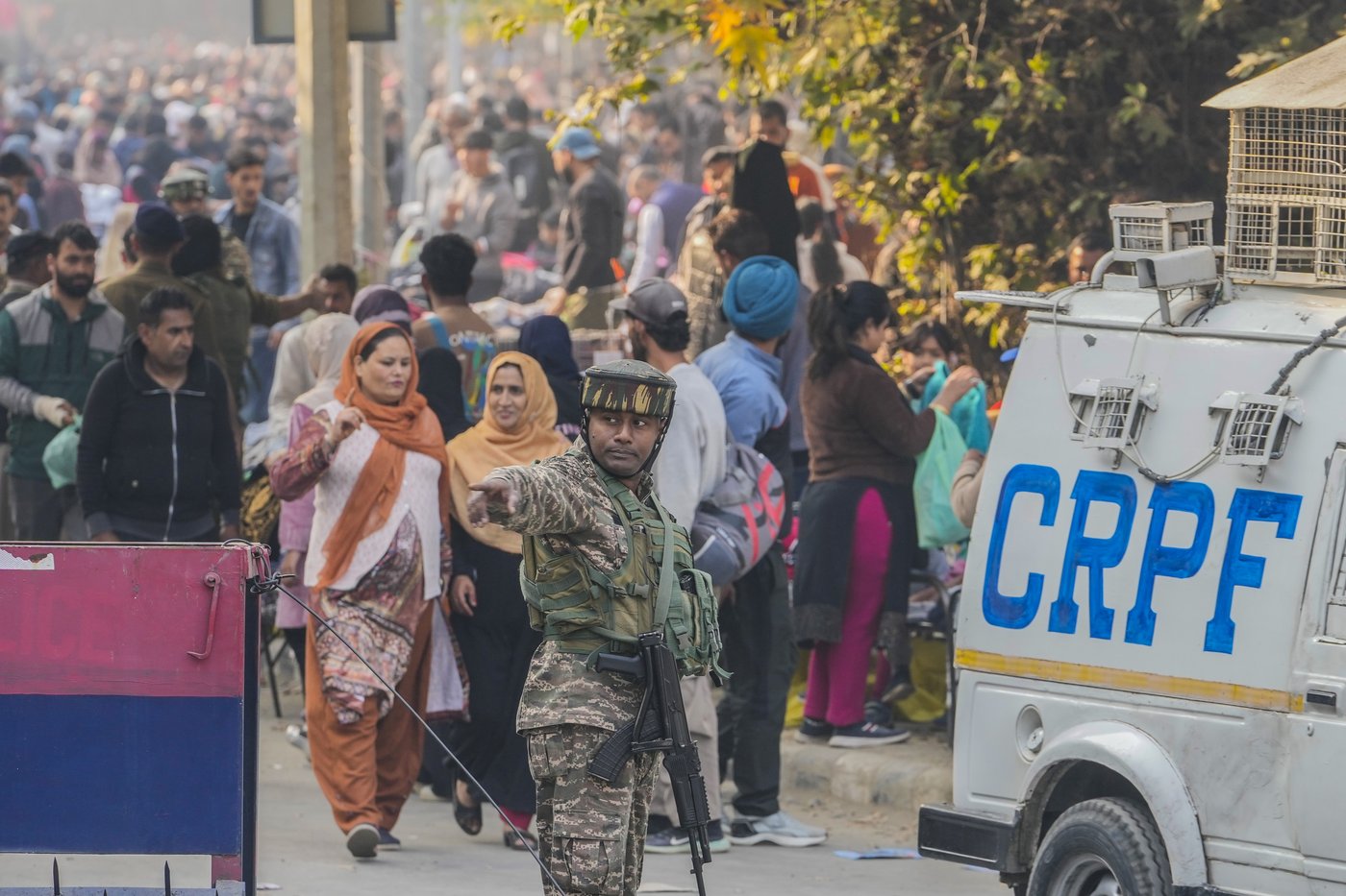 A grenade explosion in a busy market in Indian-controlled Kashmir wounds 9 | iNFOnews.ca