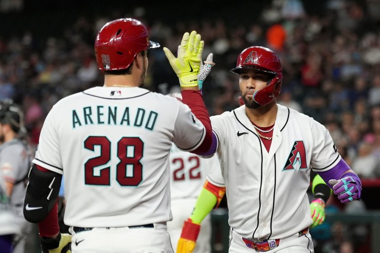 Ketel Marte homers in his 4th straight game, D-backs extend dominance over Giants with 8-2 win | iNFOnews.ca
