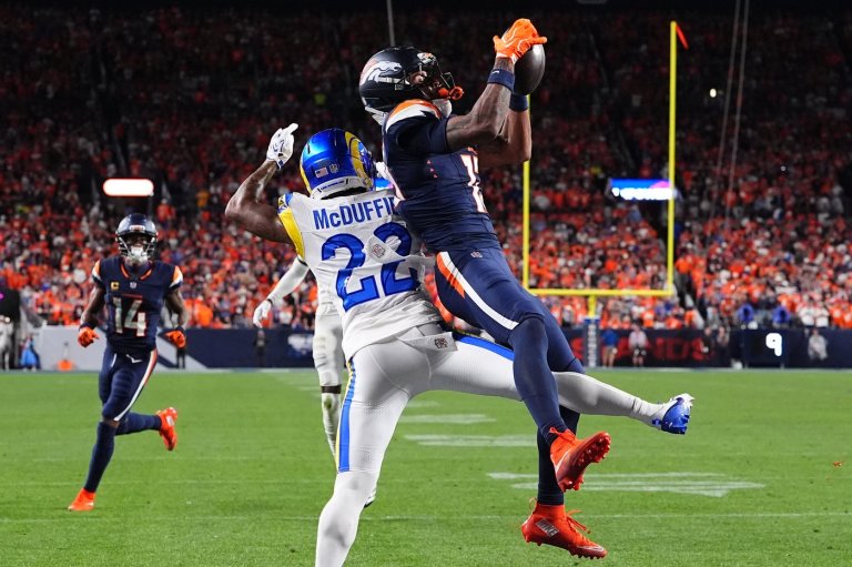 Late pass interference call on Rams negates interception, swings momentum as Broncos win 30-26 | iNFOnews.ca