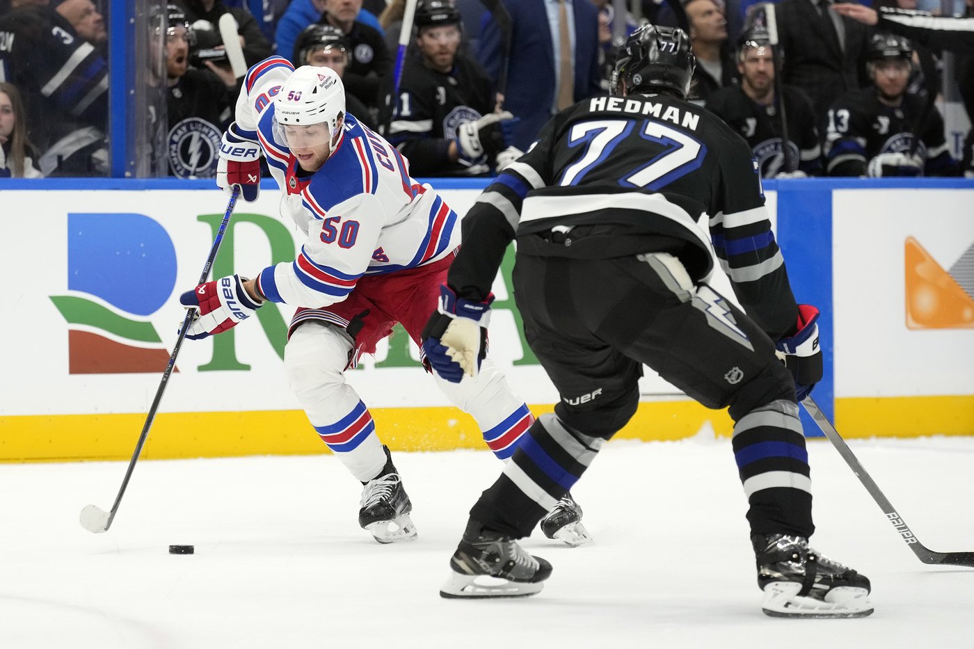 Point and Kucherov lead surging Lightning to 6-2 win over reeling Rangers | iNFOnews.ca