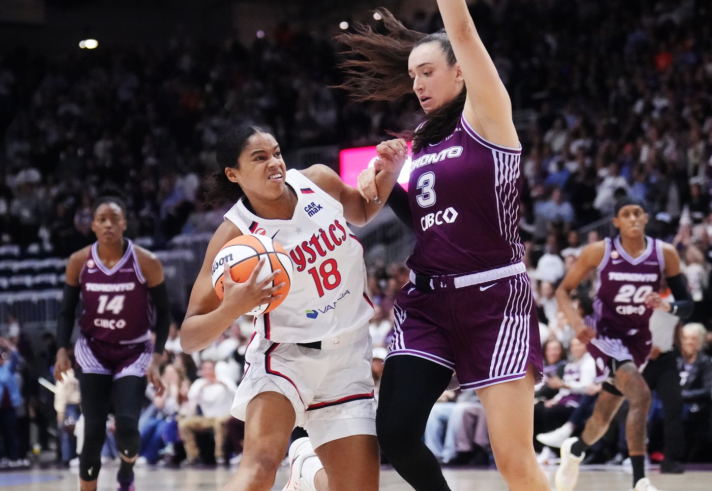 Austin's free throws lifts Mystics past Tempo 68-65 in Toronto's regular-season debut | iNFOnews.ca
