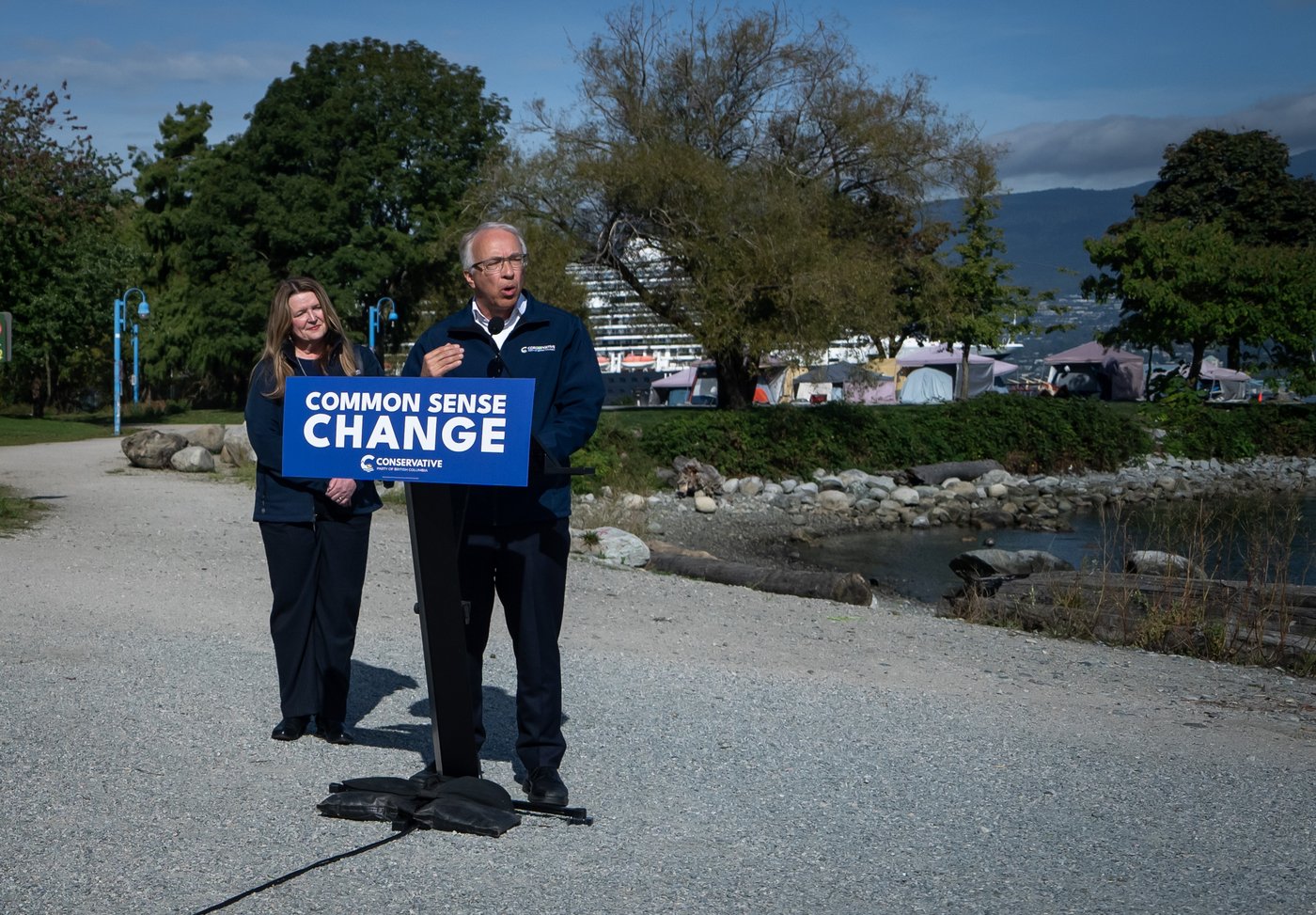 B.C. leaders officially start election campaign talking health, addiction, economy | iNFOnews.ca