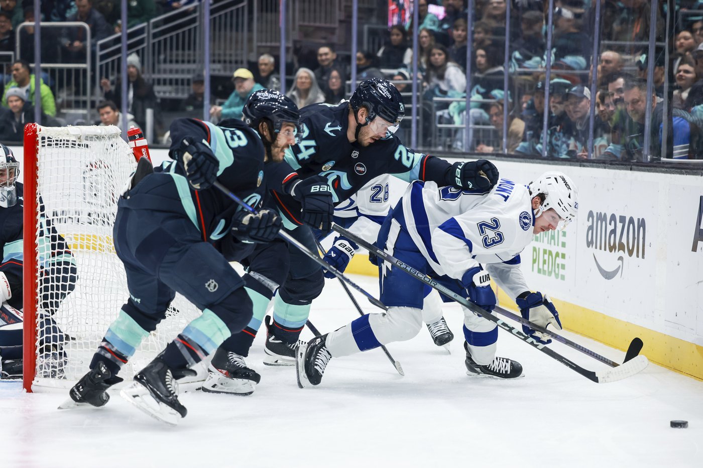 Hagel scores 2, Guentzel has goal and assist as Lightning beat Kraken 5-1 | iNFOnews.ca