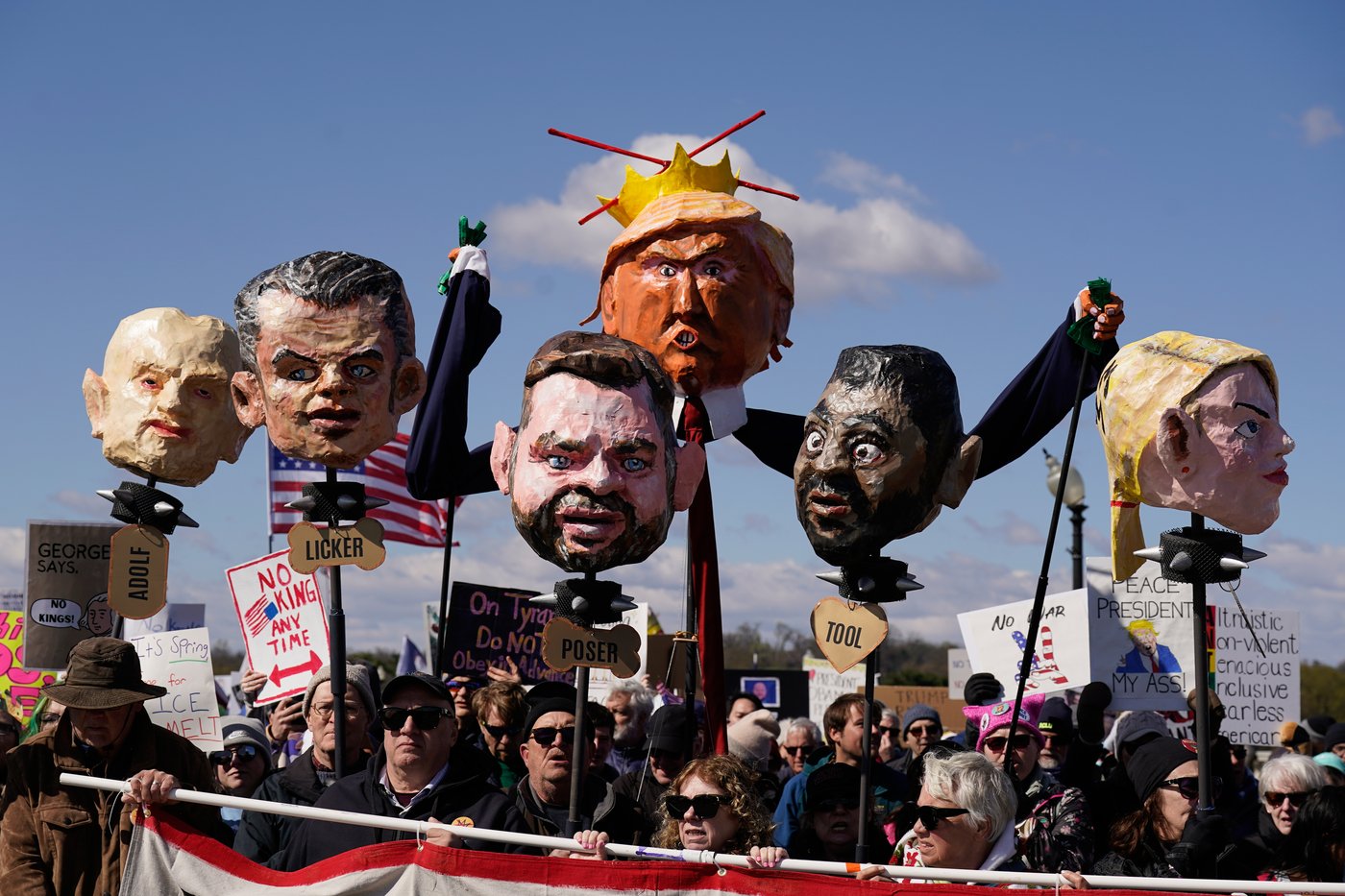 "No Kings" protests held to rally against Trump administration, in photos | iNFOnews.ca