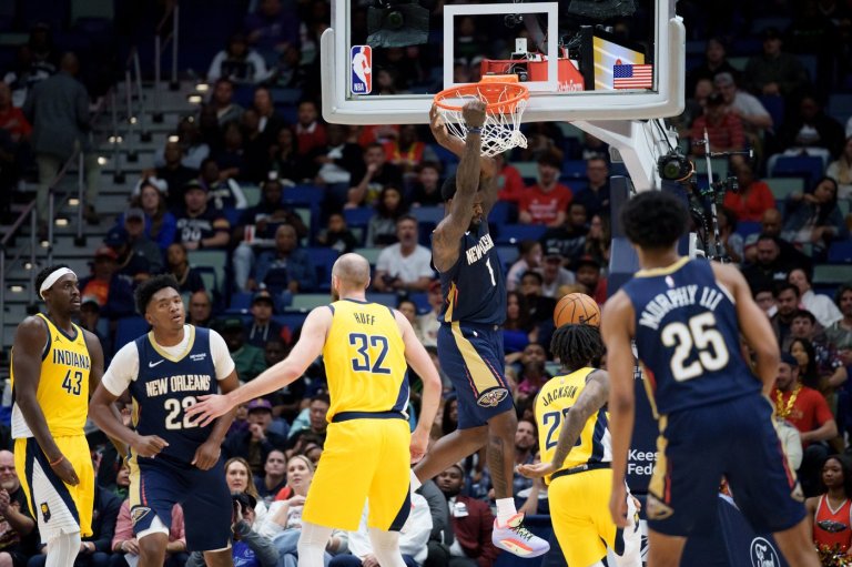 Zion Williamson ties season high with 29 points as Pelicans beat Pacers 128-109 for 4th straight win | iNFOnews.ca