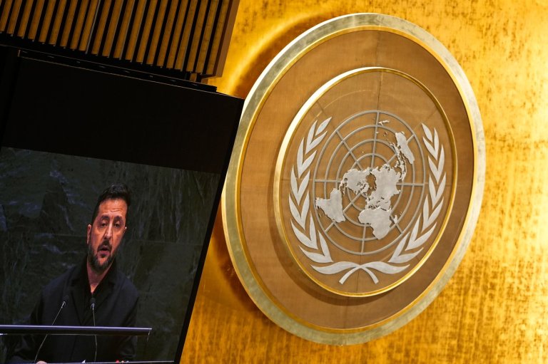 Zelenskyy, at UN, urges leaders to keep choking Russia's revenues and impede its war efforts | iNFOnews.ca