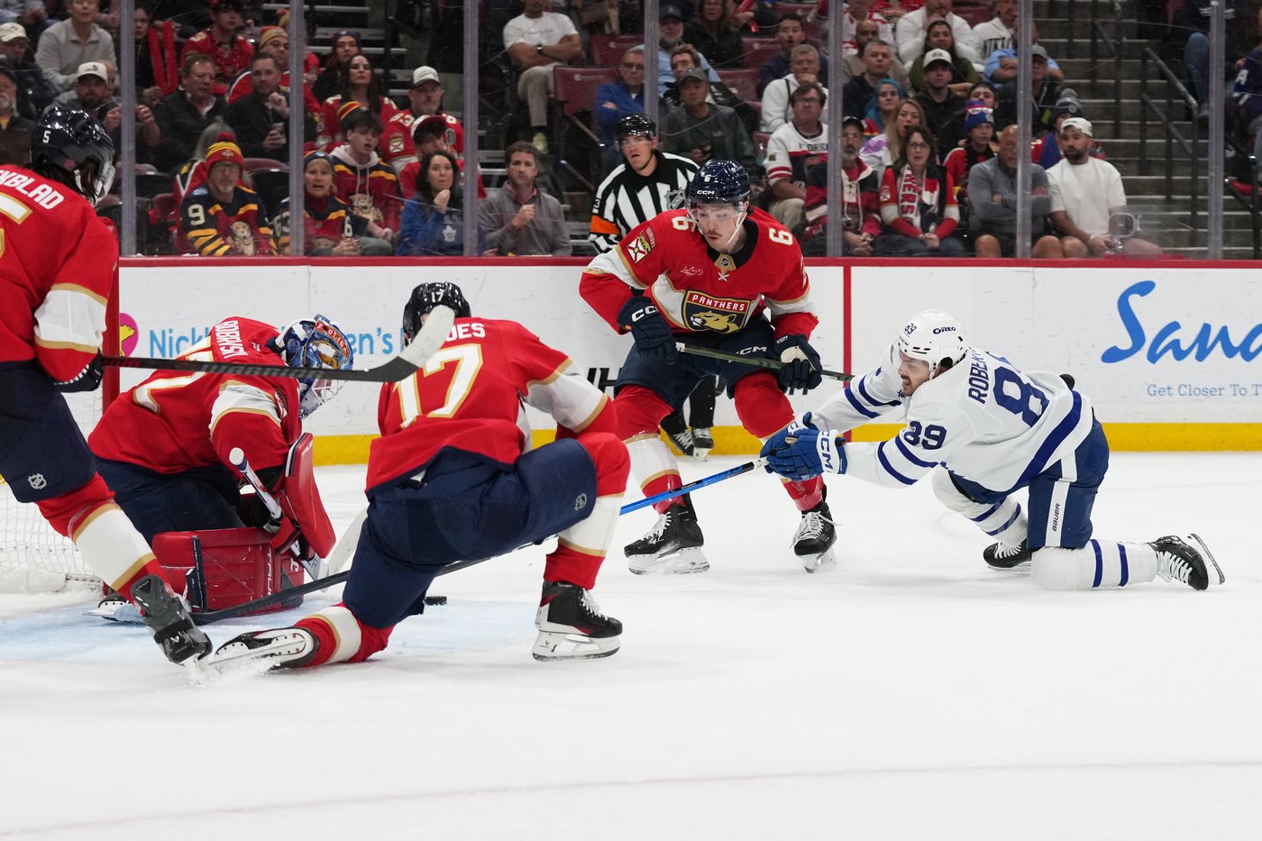 Marchand scores 2 as the Panthers reignite their playoff push vs. Maple Leafs with 5-1 win | iNFOnews.ca Marchand scores 2 as the Panthers reignite their playoff push vs. Maple Leafs with 5-1 win | iNFOnews.ca