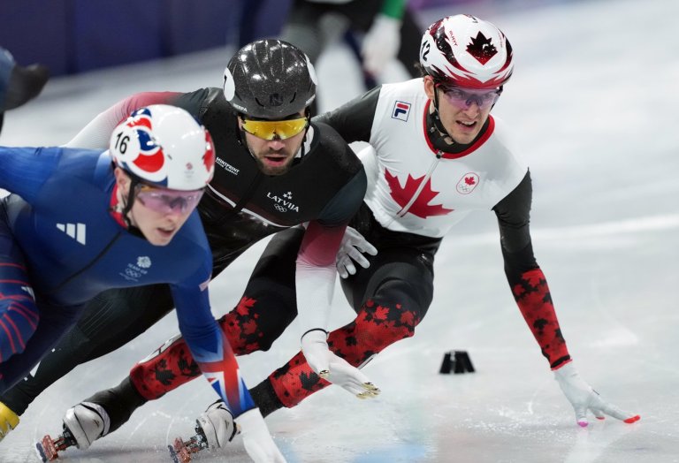Roussel, Brunelle win men's, women's national short track speedskating titles | iNFOnews.ca