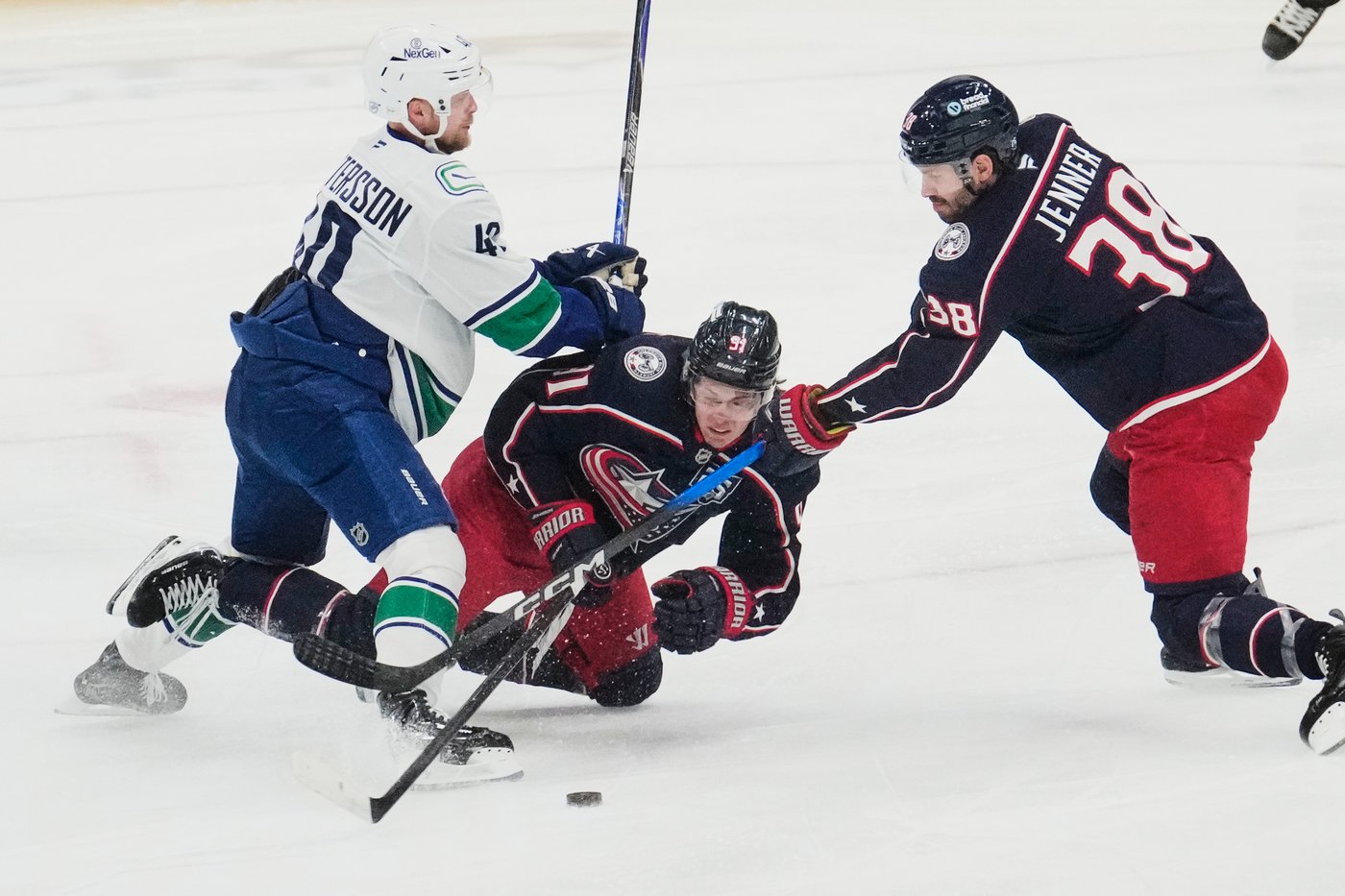 Blue Jackets beat skidding Canucks 4-1 behind Marchenko and Johnson | iNFOnews.ca Blue Jackets beat skidding Canucks 4-1 behind Marchenko and Johnson | iNFOnews.ca