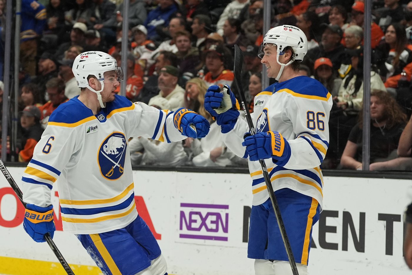Tage Thompson has hat trick, 5 points in Sabres' 7-6 win over Ducks | iNFOnews.ca