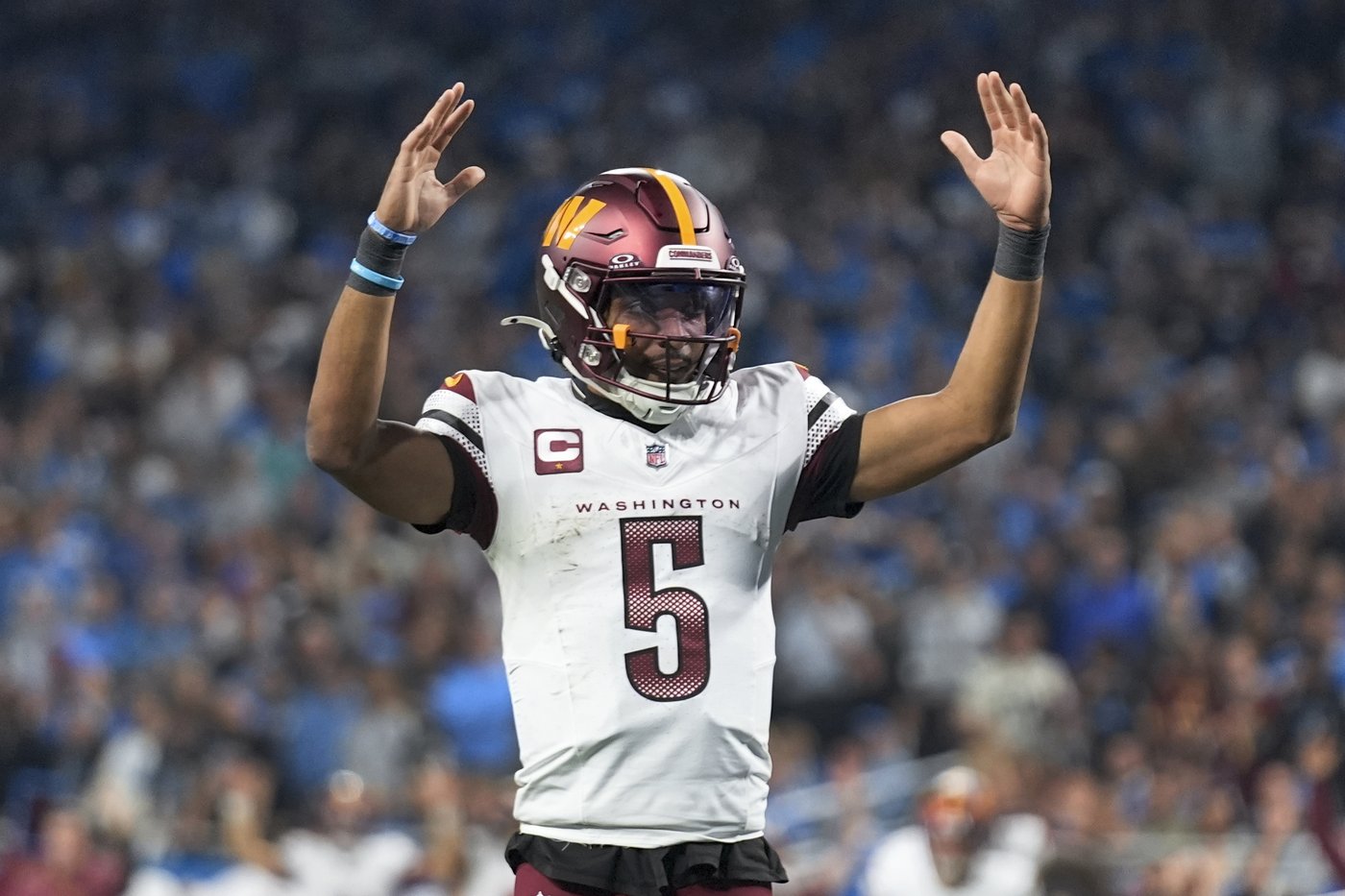 Daniels leads Commanders to first NFC championship game in 33 years, upsetting Lions 45-31 | iNFOnews.ca