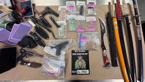 RCMP seize weapons, drugs during raid at West Kelowna home | iNFOnews.ca