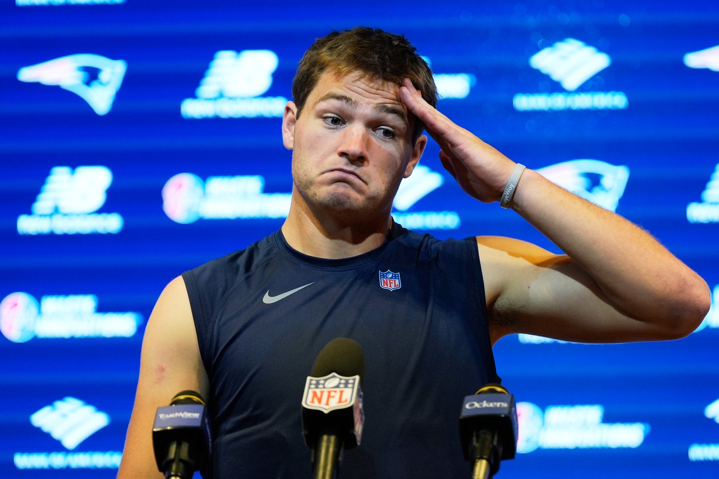 Patriots dealing with more injuries on their banged-up offensive line entering a short week | iNFOnews.ca