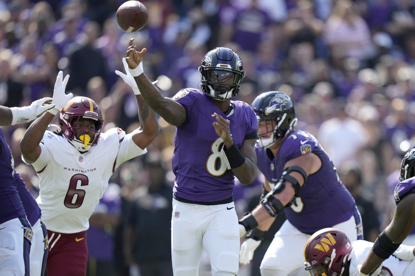 Jackson and surging Ravens hit road, looking to extend winning streak over Mayfield's Bucs | iNFOnews.ca