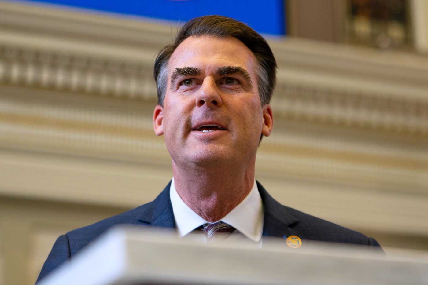 Oklahoma Gov. Kevin Stitt has thoughts about toning down political fights. Here's what he says | iNFOnews.ca