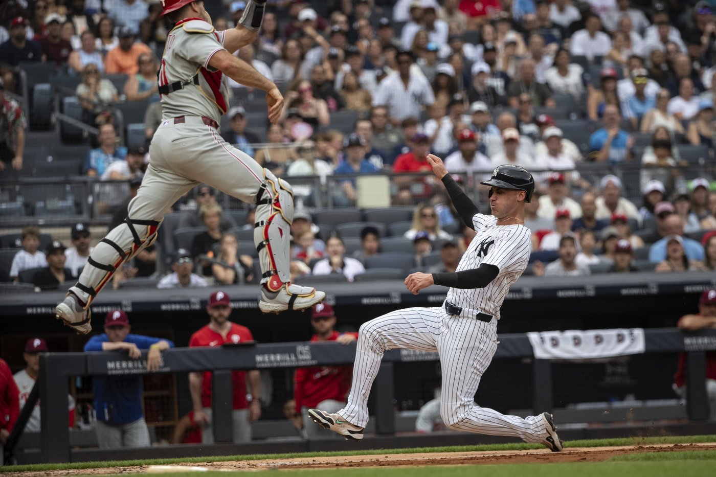 Ryan McMahon sparks comeback, Yankees beat Phillies 4-3 to end 3-game slide | iNFOnews.ca