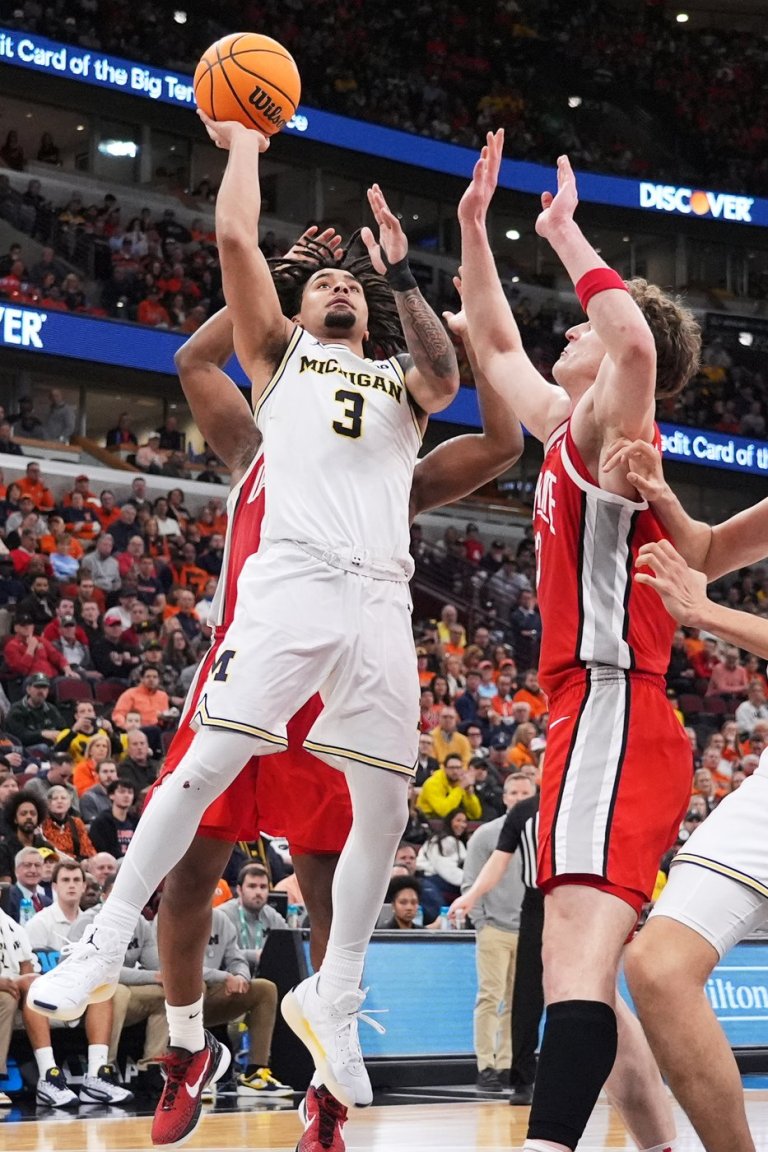 Cadeau and McKenney deliver as No. 3 Michigan advances to Big Ten Tournament semifinals | iNFOnews.ca