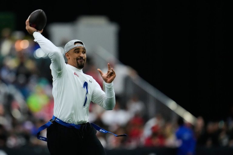 Jalen Hurts leads NFC past AFC in high-scoring Pro Bowl Games flag football exhibition | iNFOnews.ca