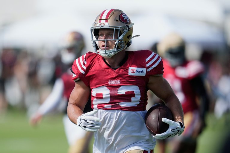 McCaffrey sits out practice with 'tightness' as the 49ers manage his workload | iNFOnews.ca